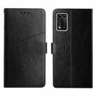 For ZTE Libero 5G II Y Stitching Horizontal Flip Leather Phone Case(Black) - 1