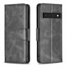 For Google Pixel 7 Pro 5G Lambskin Texture Leather Phone Case(Black) - 1