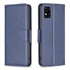 For ZTE Blade  A31 Lambskin Texture Leather Phone Case(Blue) - 1