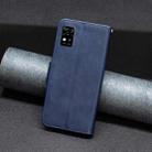 For ZTE Blade  A31 Lambskin Texture Leather Phone Case(Blue) - 3