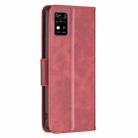 For ZTE Blade  A31 Lambskin Texture Leather Phone Case(Red) - 2