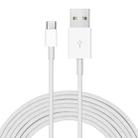 2A USB to USB-C / Type-C Data Cable, Cable Length:2m(White) - 1