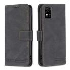 For ZTE Blade  A31 Magnetic Clasp RFID Blocking Anti-Theft Leather Phone Case with Holder & Card Slots & Wallet(Black) - 1