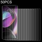 50 PCS 0.26mm 9H 2.5D Tempered Glass Film For Motorola Moto G 2022 - 1