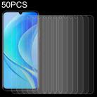 50 PCS 0.26mm 9H 2.5D Tempered Glass Film For Huawei nova Y70 Plus / nova Y70 - 1