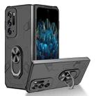 For OPPO Find N Matte UV Shockproof Phone Case(Black) - 1