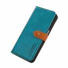 For Alcatel 1B 2022 KHAZNEH Dual-color Cowhide Texture Flip Leather Phone Case(Blue) - 4