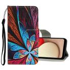 For Samsung Galaxy S22 Ultra 5G Colored Drawing Pattern Flip Leather Case(Colorful Flowers) - 1