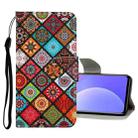 For Xiaomi Redmi K40 Colored Drawing Pattern Flip Leather Case(Ethnic Style) - 1