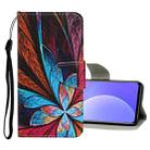 For Xiaomi Redmi Note 10 5G Colored Drawing Pattern Flip Leather Case(Colorful Flowers) - 1