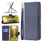 For Nokia G11 / G21 Litchi Texture Pure Color Horizontal Flip Leather Phone Case(Dark Blue) - 1
