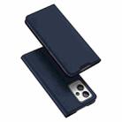 For OPPO Realme GT2 Pro DUX DUCIS Skin Pro Series PU + TPU Leather Phone Case(Blue) - 1