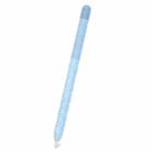 DUX DUCIS Rainbow Gradient Silicone Stylus Protective Case for Apple Pencil 2 / Pro(Gradient Blue) - 1