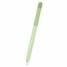DUX DUCIS Rainbow Gradient Silicone Stylus Protective Case for Apple Pencil 2 / Pro(Gradient Green) - 1