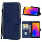 For Alcatel 1B 2022 Leather Phone Case(Blue) - 1