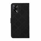 For OPPO A74 4G Ethnic Style Embossed Pattern Leather Phone Case(Black) - 3