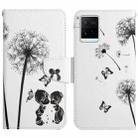 For vivo Y21 / Y21S / Y33S Painted Pattern Flip Leather Phone Case(Dandelion) - 1