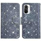 For Xiaomi Redmi K40 Painted Pattern Flip Leather Phone Case(Gypsophila) - 1