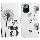 For Xiaomi Redmi Note 10 Pro 5G Painted Pattern Flip Leather Phone Case(Dandelion) - 1