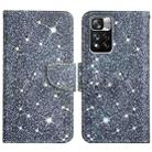 For Xiaomi Redmi Note 11 Pro 5G China Painted Pattern Flip Leather Phone Case(Gypsophila) - 1