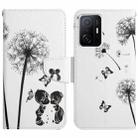 For Xiaomi Mi 11T Painted Pattern Flip Leather Phone Case(Dandelion) - 1