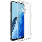 For OPPO Reno7 4G Global / F21 Pro 4G Global / Reno8 4G Global IMAK UX-5 Series Transparent TPU Phone Case(Transparent) - 1