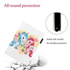 For iPad mini 6 Cross Texture Painted Smart Leather Tablet Case(Couple Unicorn) - 5