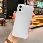 For iPhone 13 Pro Max Radiating Frosted PP Phone Case (White) - 1