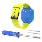 For Huawei Honor K2 Childrens Smart Watch Silicone Watch Band(Lemon Green) - 1