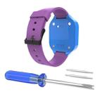 For Huawei Honor K2 Childrens Smart Watch Silicone Watch Band(Purple) - 1