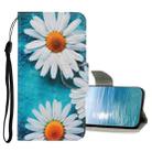 For Xiaomi Redmi 10C Colored Drawing Pattern Flip Leather Case(Daisy) - 1