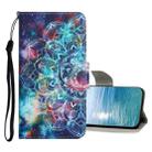 For Xiaomi Redmi 10C Colored Drawing Pattern Flip Leather Case(Star Mandala) - 1