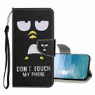 For Xiaomi Redmi Note 11 4G Colored Drawing Pattern Flip Leather Case(Penguin) - 1