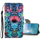 For Xiaomi Redmi Note 11 4G Colored Drawing Pattern Flip Leather Case(Mandala) - 1