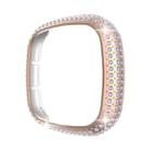 For Fitbit Versa 3 / Versa / Sense Diamond PC Half-pack Watch Case(Rose Gold) - 1