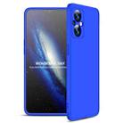 For OPPO Reno7 Z 5G / A96 5G / Reno7 Lite / F21 Pro 5G / OnePlus Nord N20 5G GKK Three Stage Splicing Full Coverage PC Phone Case(Blue) - 1