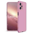 For Realme 9 Pro GKK Three Stage Splicing Full Coverage PC Phone Case(Rose Gold) - 1