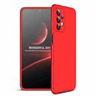 For Samsung Galaxy A23 GKK Three Stage Splicing Full Coverage PC Phone Case(Red) - 1