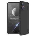 For vivo T1 5G GKK Three Stage Splicing Full Coverage PC Phone Case(Black) - 1