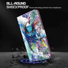 For OPPO A74 4G 3D Painting Pattern Flip Leather Phone Case(Watercolor Owl) - 4