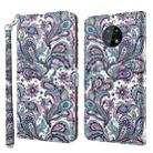 For Nokia G50 3D Painting Pattern Flip Leather Phone Case(Swirl Pattern) - 1