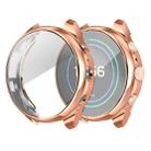 For Fossil Gen 4 FTW6022 Full Coverage TPU Electroplating Watch Case(Rose Gold) - 1