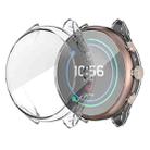 For Fossil Gen 4 FTW6022 Full Coverage TPU Electroplating Watch Case(Transparent) - 1