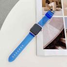 Vertical Texture Glacier Watch Band For Apple Watch Series 8&7 41mm / SE 2&6&SE&5&4 40mm / 3&2&1 38mm(Blue) - 1