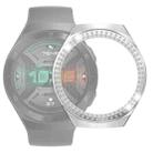 For Huawei Watch GT 2e Double-Row Diamond PC Watch Case(Silver) - 1