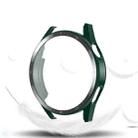 For Huawei Watch GT 3 42mm Scale Frosted PC + Tempered Glass Watch Case(Green) - 1