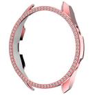 For Samsung Galaxy Watch 3 41mm Single Row Diamond PC Watch Case(Pink) - 1