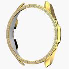 For Samsung Galaxy Watch 3 41mm Single Row Diamond PC Watch Case(Gold) - 1