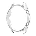 For Samsung Galaxy Watch 3 41mm Electroplating PC Half-pack Watch Case(Transparent) - 1