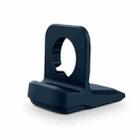 Silicone Charging Holder for Apple Watch(Midnight Blue) - 3